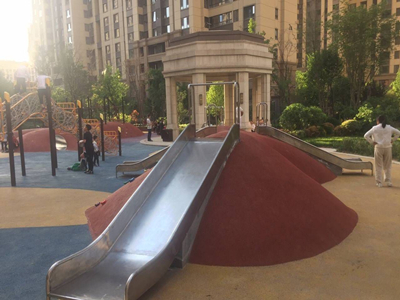 甘肅不銹鋼直滑梯